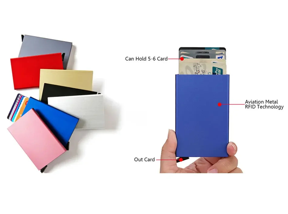 CN Guangdong RFID Minimalist Slim Credit Card Holder