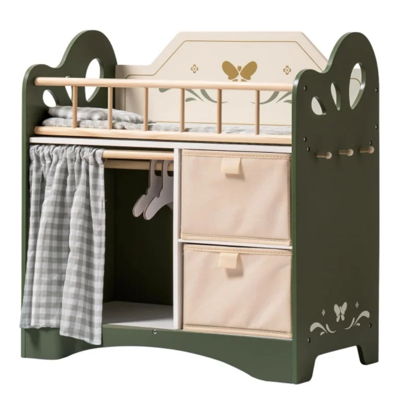 Rolife Robotime Robud Doll Bed With Storage And Bedding