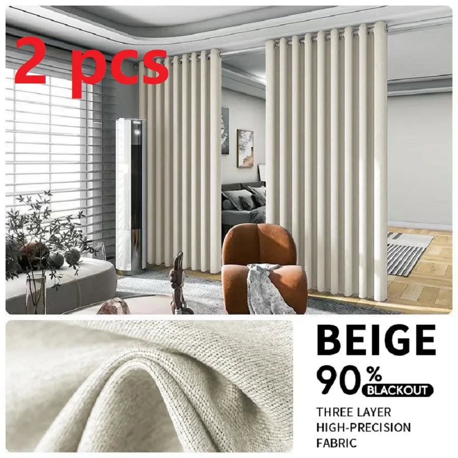 Zhejiang Blackout Curtain Room Divider Noise Reduction Grommet Top