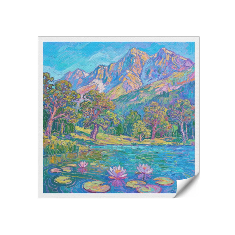 Form Four Seasons Canvas Oil Painting Wall Art Decor