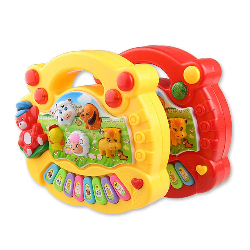 Baby Musical Toy Piano Keyboard Animal Sounds Educational