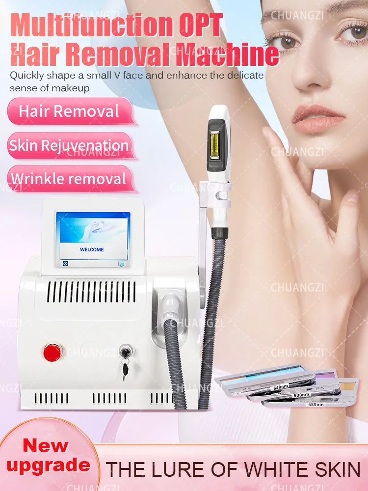 TAIXL Beauty Salon Portable IPL Hair Removal Laser Machine Diode Laser Permanent Hair Removal