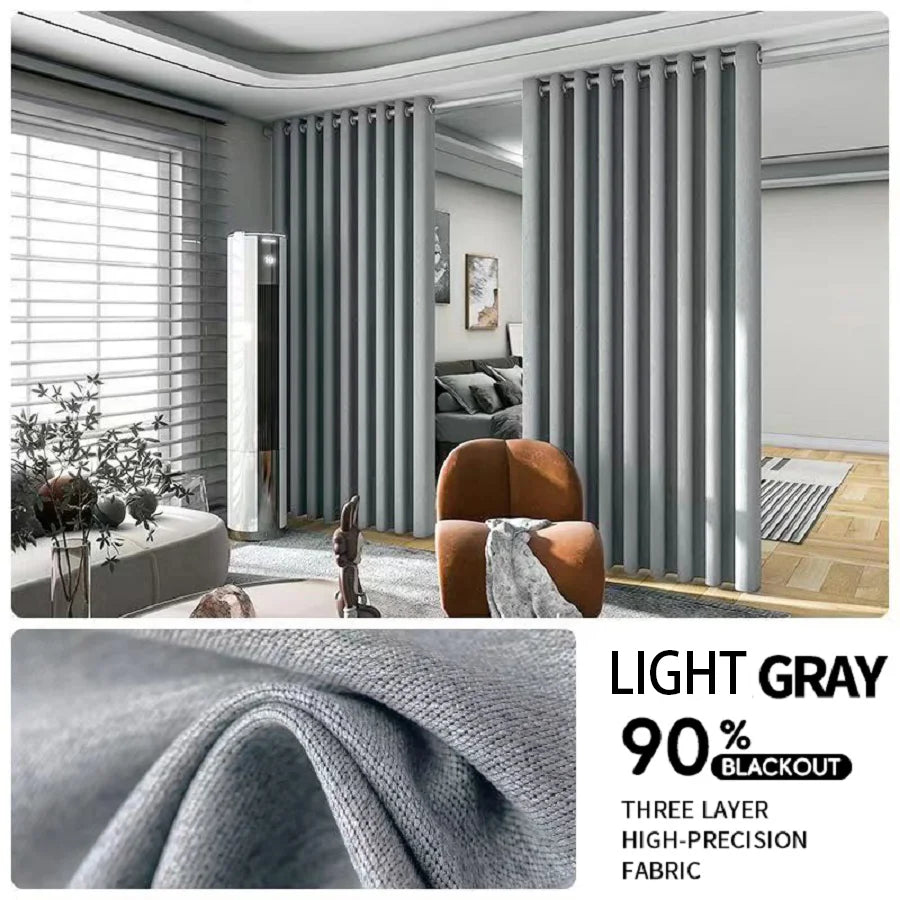 Zhejiang Blackout Curtain Room Divider Noise Reduction Grommet Top