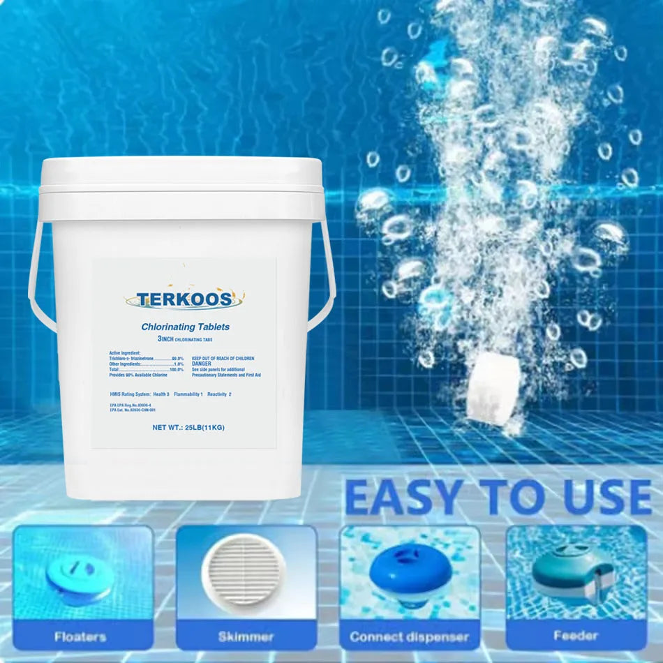 Keezumy Chlorine Tablets for Swimming Pools Water Purifier