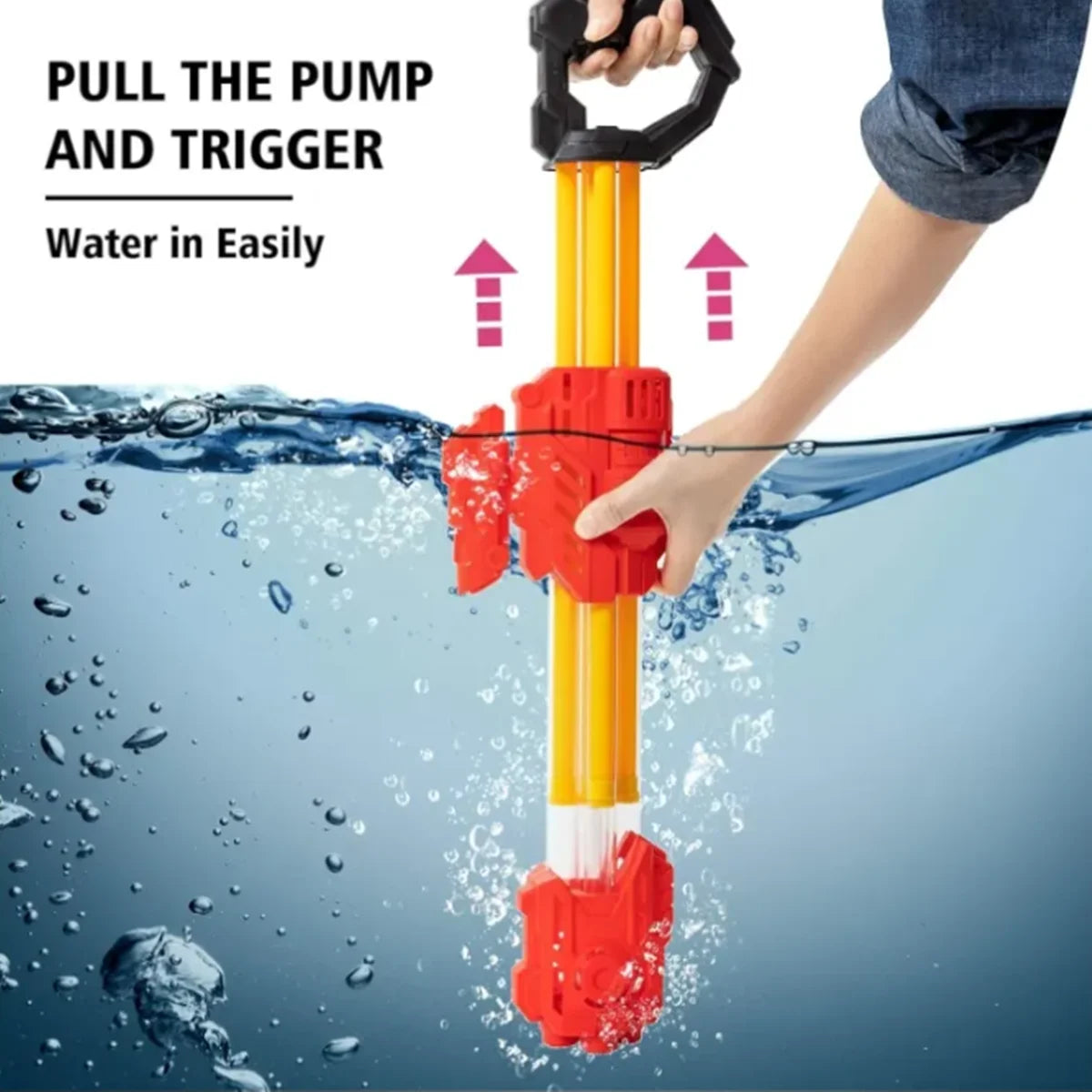 Hign-concerned Water Gun Soaker Blaster Two Pack
