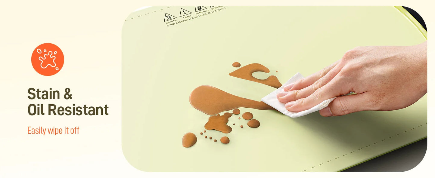 Electric Warming Tray 8 Heat Settings Portable Food Warmer