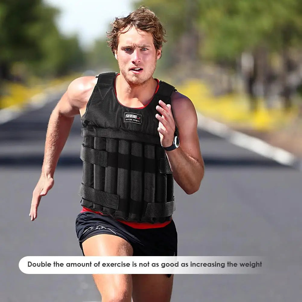 VKTECH Loading Weighted Vest for Running Training Waistcoat