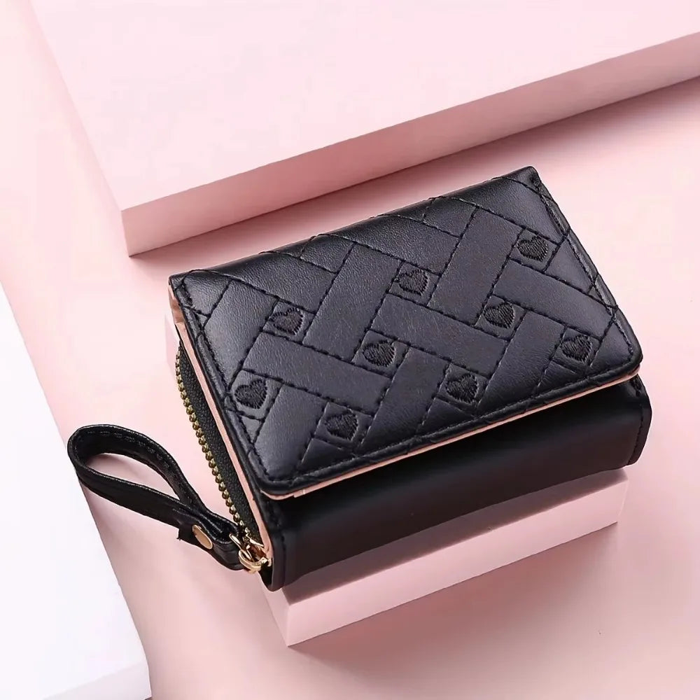 Sichuan Love Zero Wallet Slim Cardholder Zipper Buckle