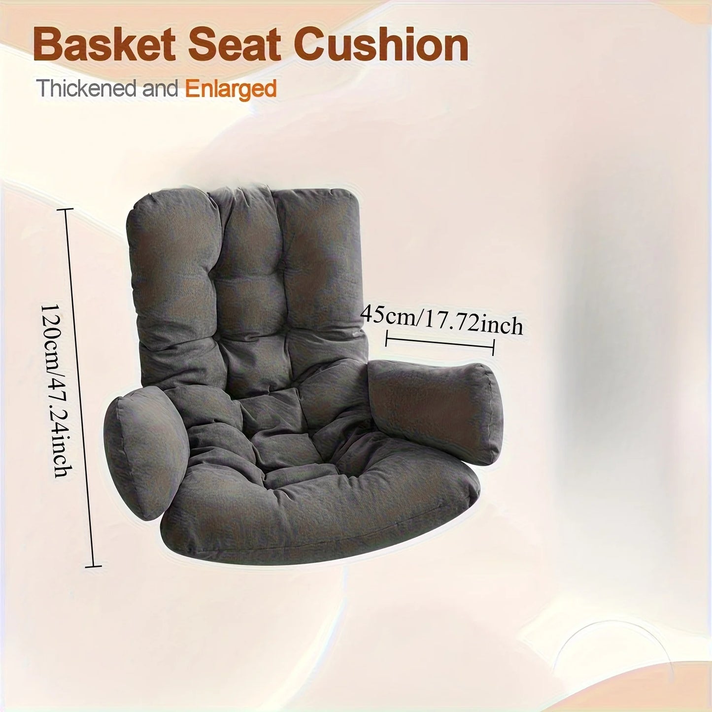 Egg Shaped Hammock Chair Cushion For Garden And Living Room