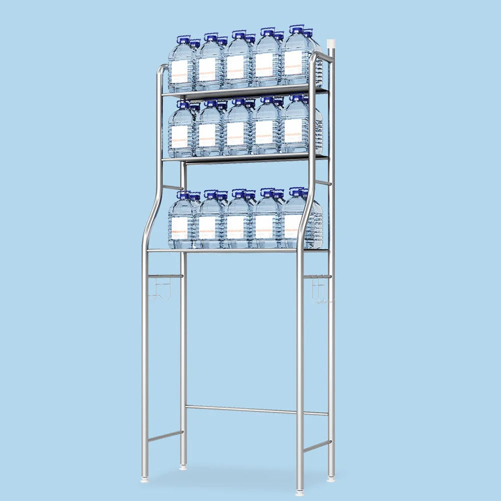 Studyset Over Toilet Storage Shelf 2 Tier Freestanding Metal
