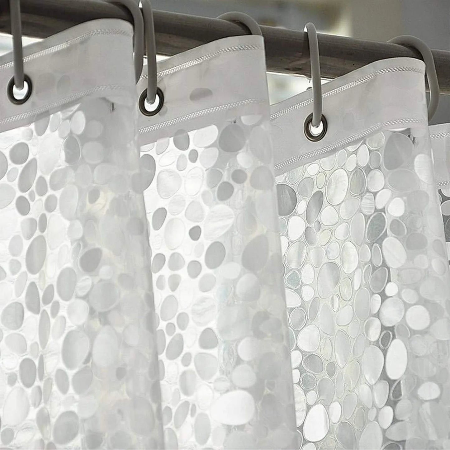 Craft of Weaving Geometric Waterproof Shower Curtain Mildew Proof
