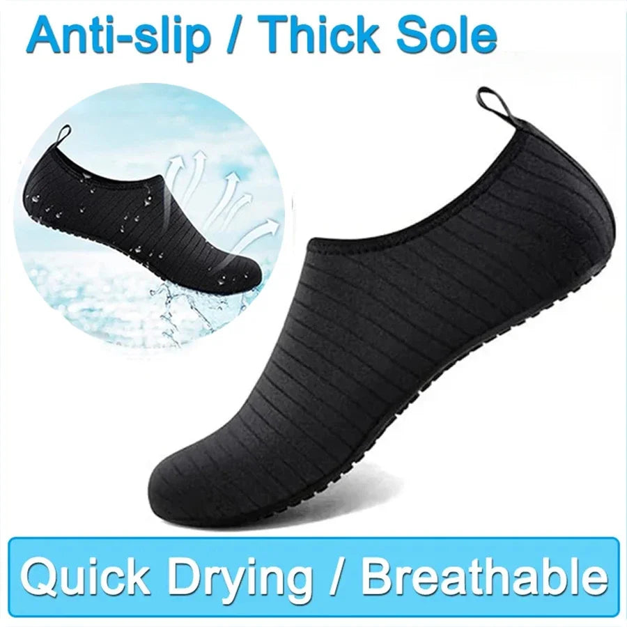 Quick Drying Water Shoes Unisex Non Slip Beach Sandal Seaside