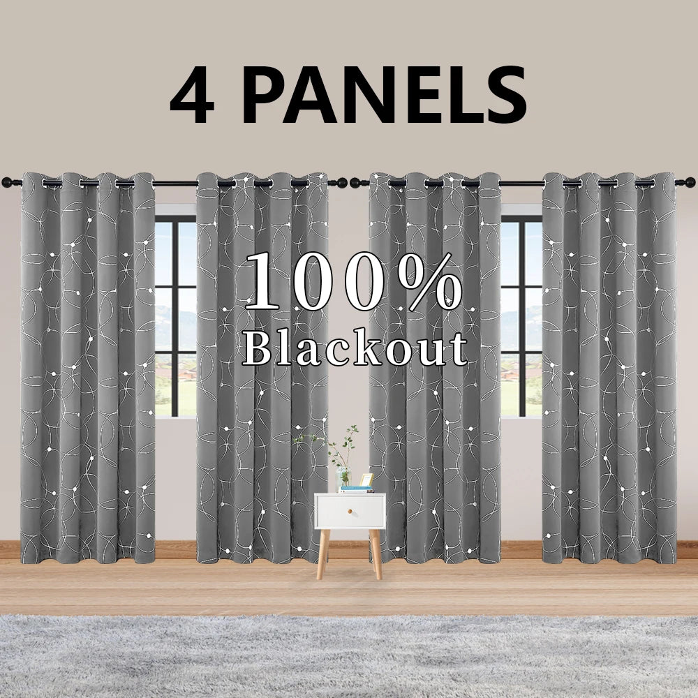 Zhejiang Craft Of Weaving Blackout Curtains Grommet Thermal Room Darkening