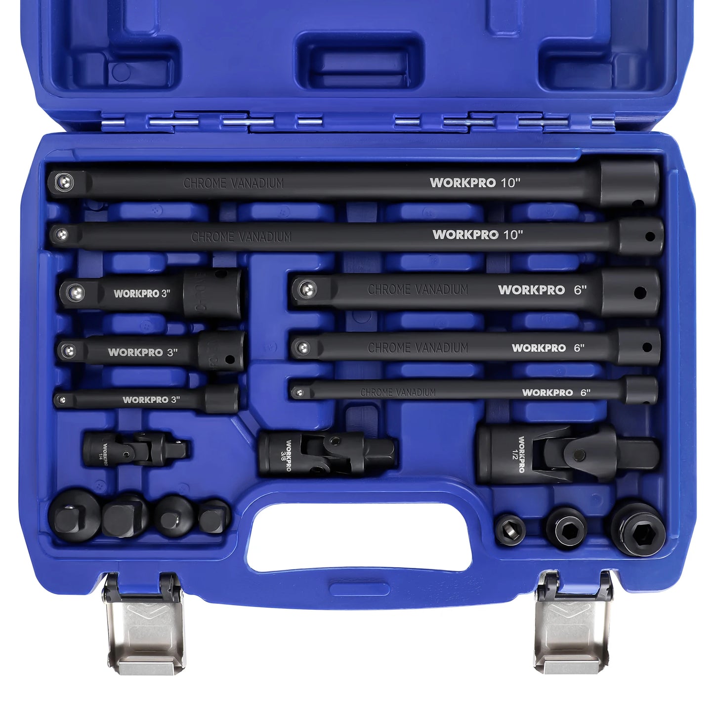 WORKPRO 18Piece Drive Tool Accessory Set With Socket Adapters