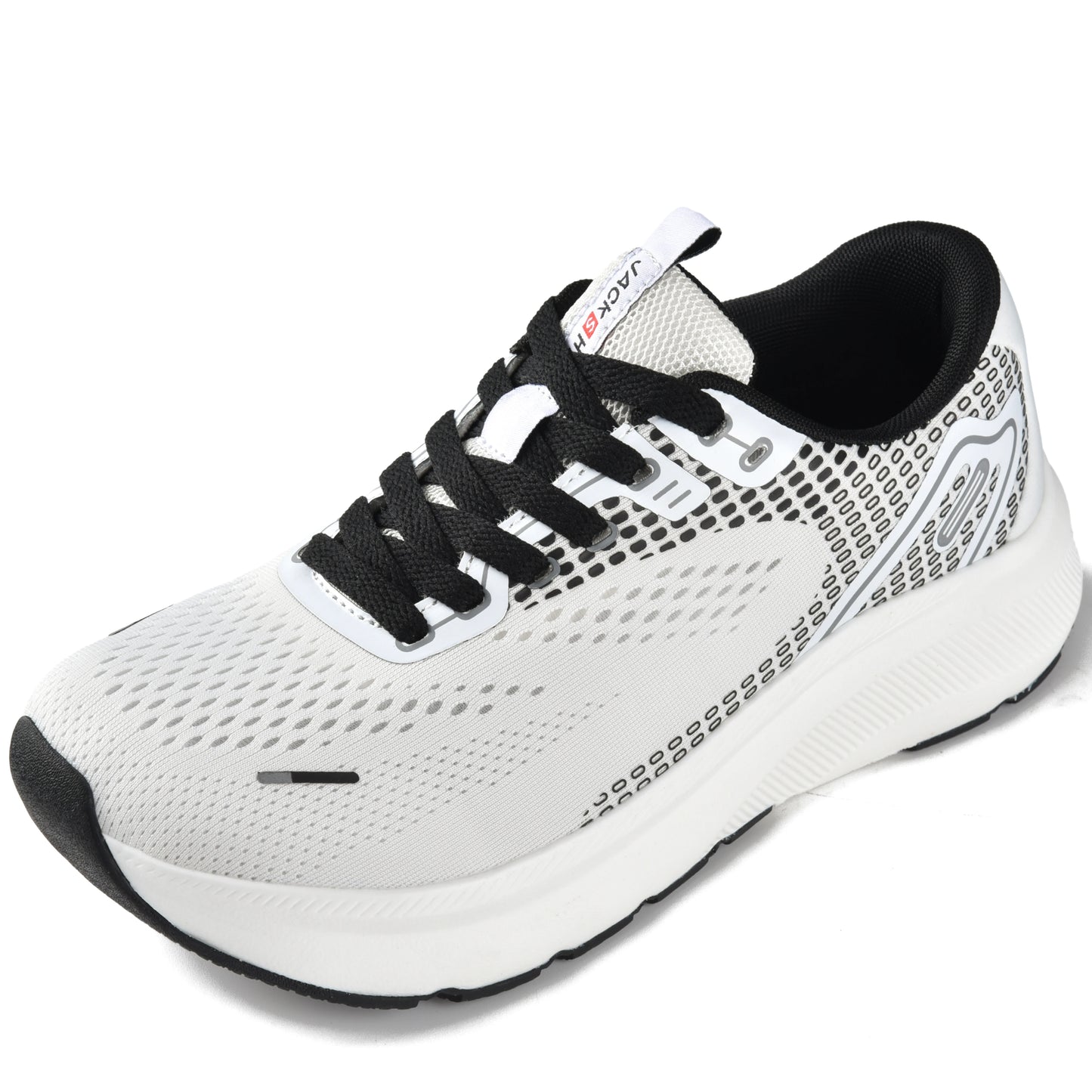 Men Slip On Wide Toe Box Shoes With Arch Support For Running And Walking