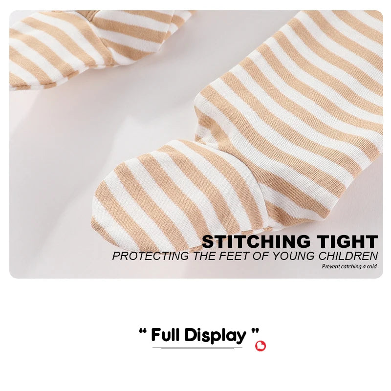 Newborn Baby Cotton Long Sleeve Romper Set Unisex 3 Pack