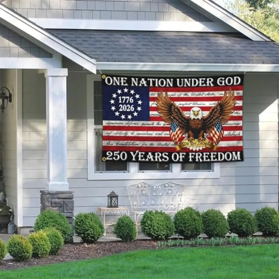 Patriotic American Flag Outdoor Yard 4th of July Decoration