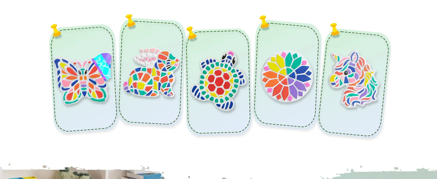 Joyfy Kids Stepping Stones Painting Kit Five Garden Stones Set