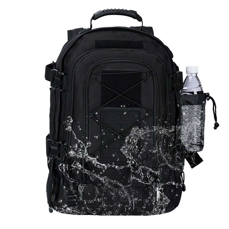 LQARMY 65L Military Tactical MOLLE Backpack Rucksack Outdoors