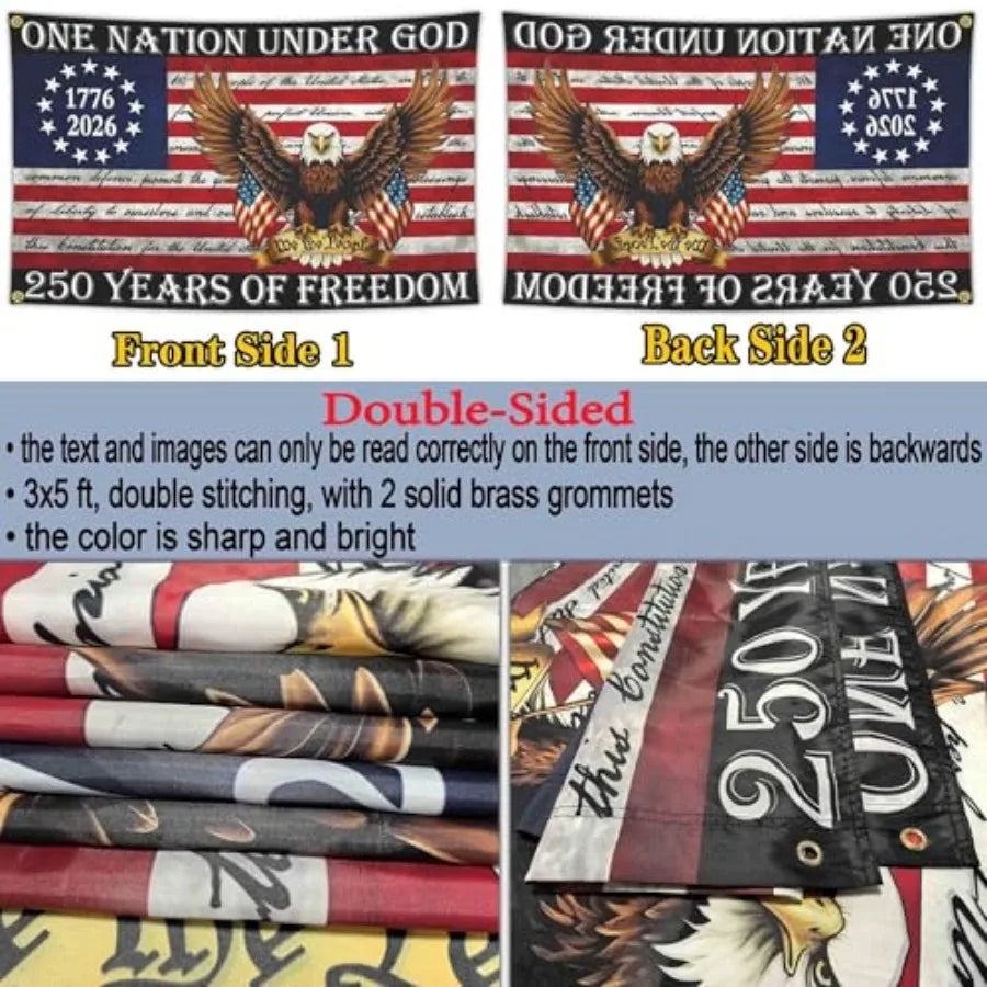 Patriotic American Flag Outdoor Yard 4th of July Decoration