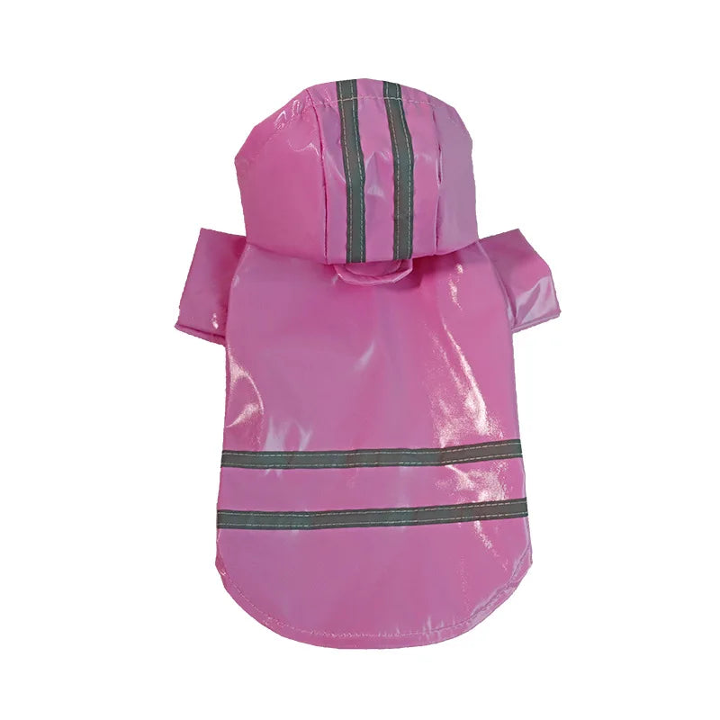 Waterproof Reflective Hooded Raincoat for Dogs and Cats