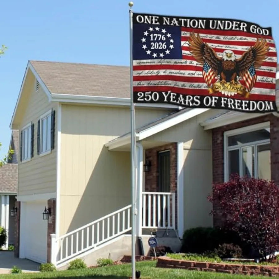 Patriotic American Flag Outdoor Yard 4th of July Decoration