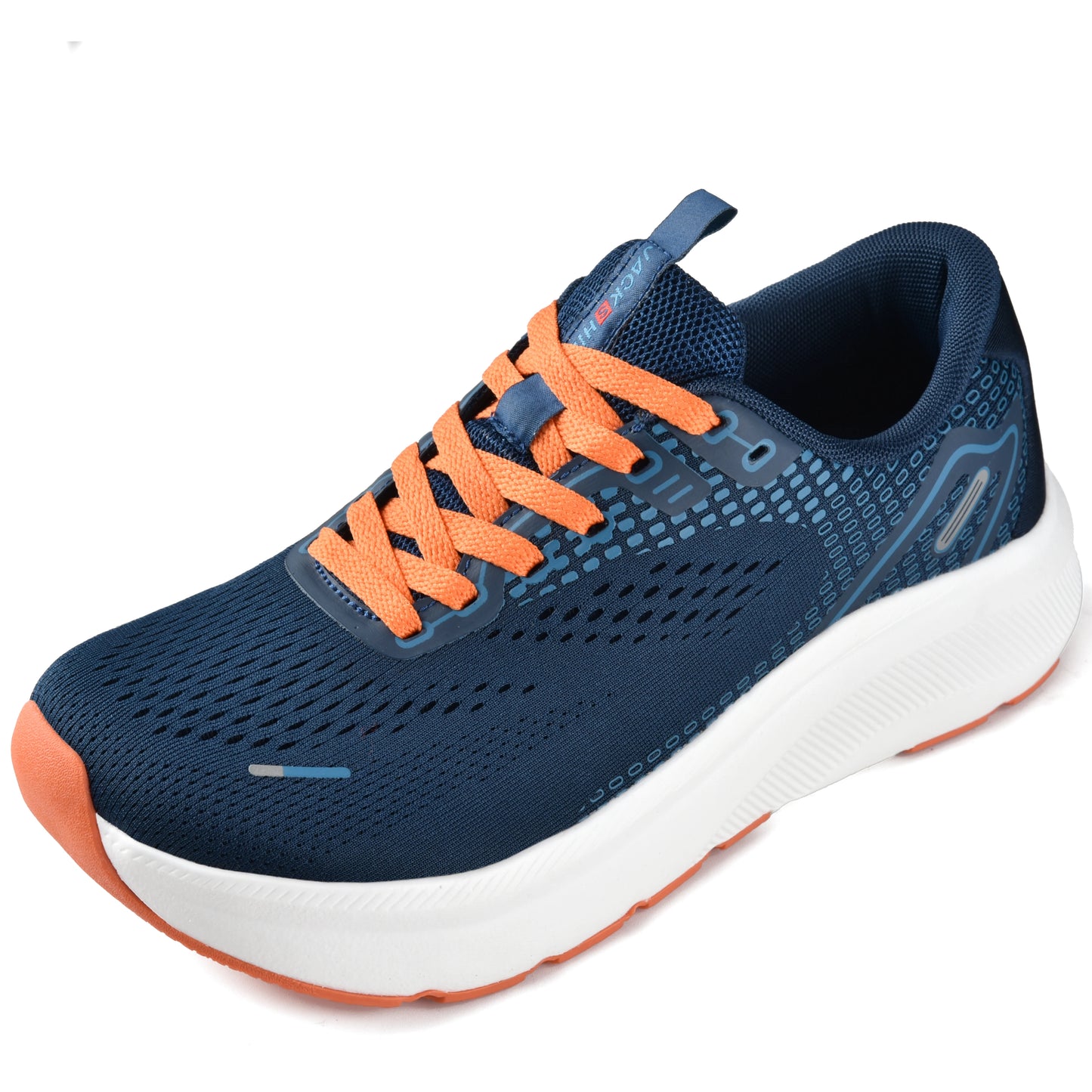 Men Slip On Wide Toe Box Shoes With Arch Support For Running And Walking