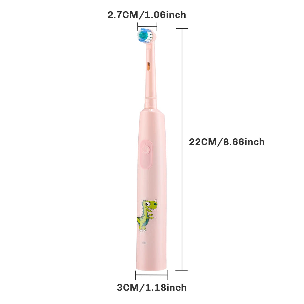 AFDEAL Electric Toothbrush Rotating Rechargeable With 4 Heads And 5 Modes