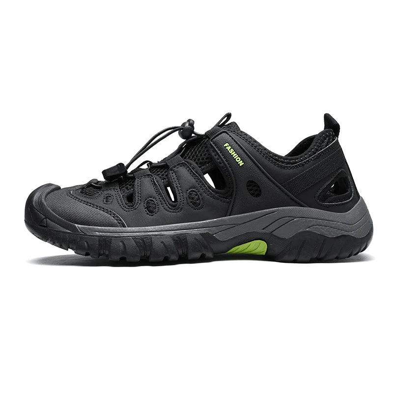 Sxfdneay Men Sandals Beach Shoes Breathable Anti Slip SlipOn