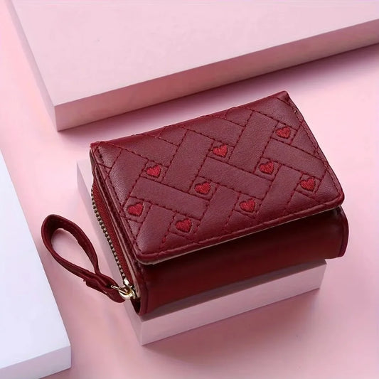 Sichuan Love Zero Wallet Slim Cardholder Zipper Buckle