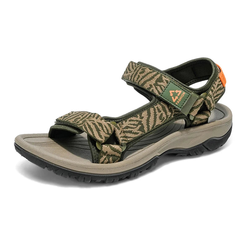 NBGAGA Men Lightweight Hiking Sandals Open Toe Beach Travel Shoes
