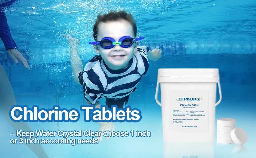 Keezumy Chlorine Tablets for Swimming Pools Water Purifier