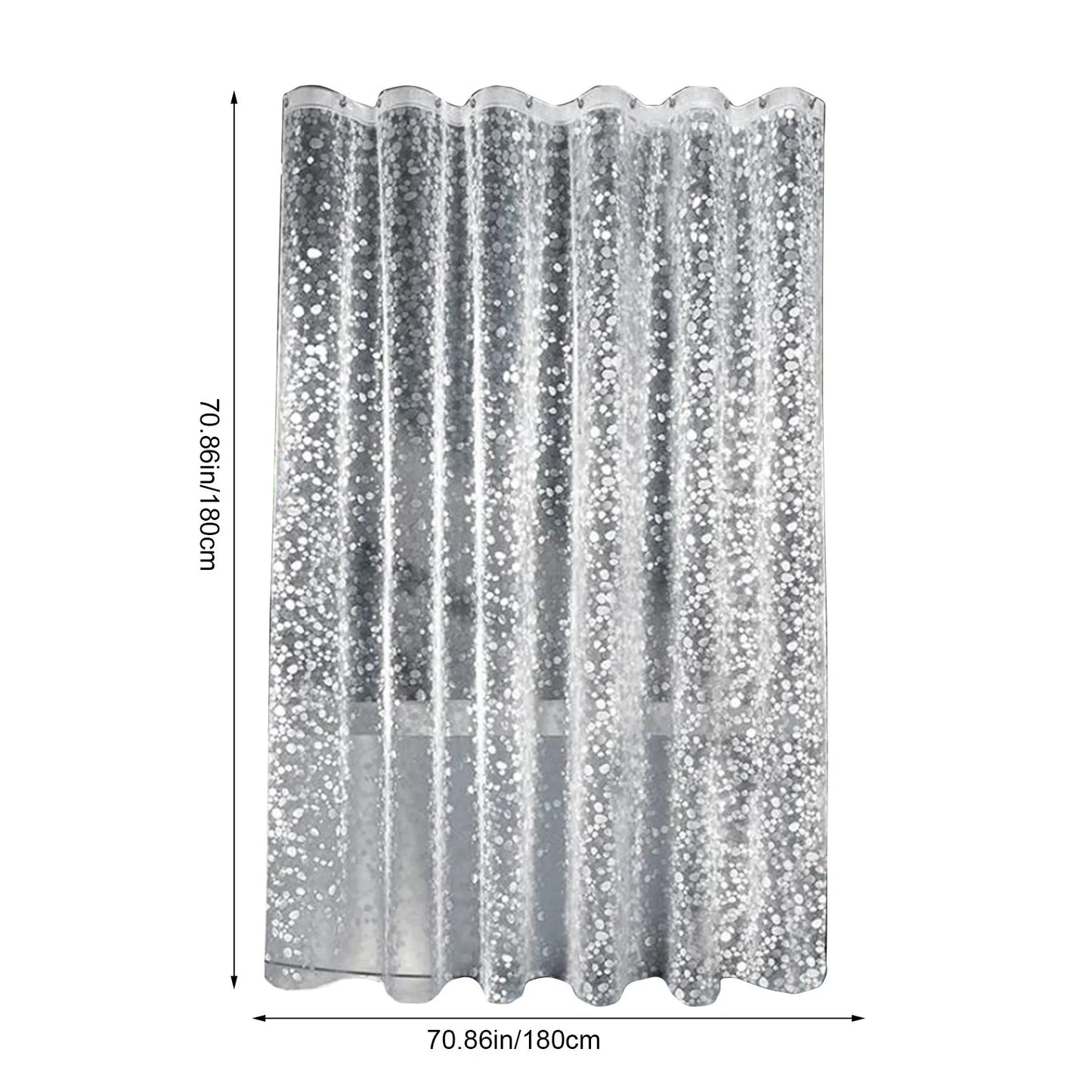 Craft of Weaving Geometric Waterproof Shower Curtain Mildew Proof