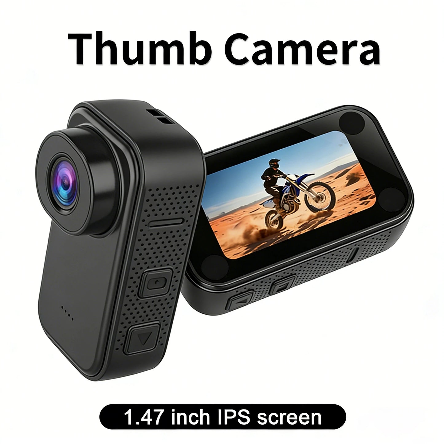 Kids Action Camera 1080p Mini Portable Video Recorder For Outdoors