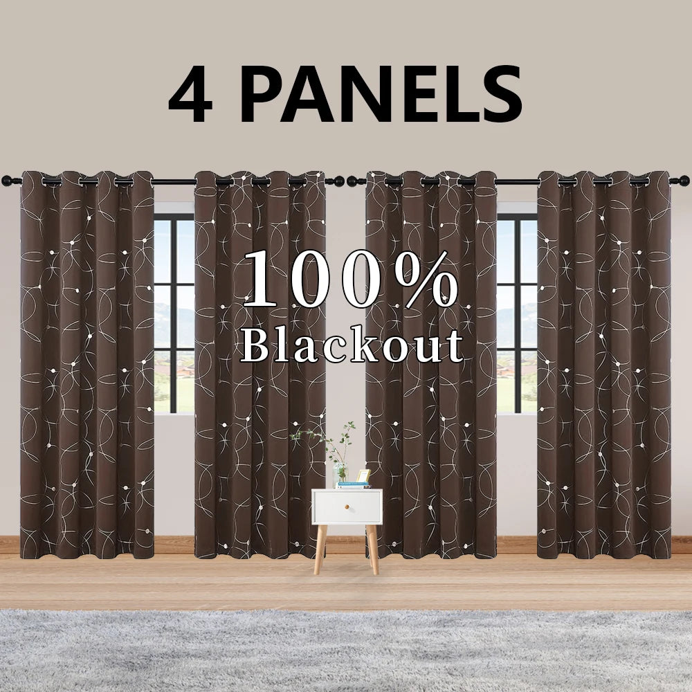 Zhejiang Craft Of Weaving Blackout Curtains Grommet Thermal Room Darkening