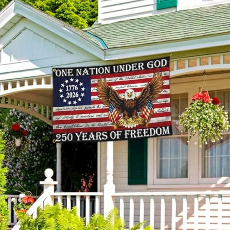 Patriotic American Flag Outdoor Yard 4th of July Decoration