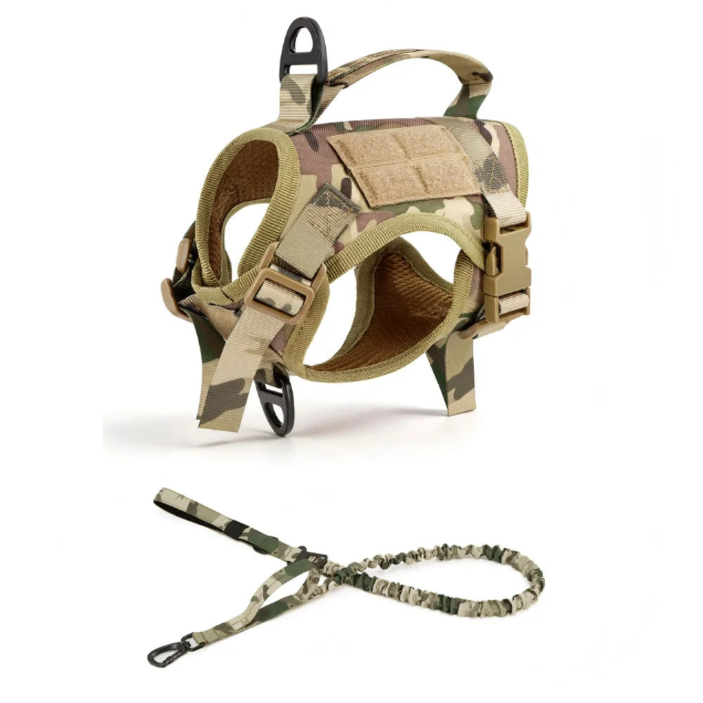 Tactical Cat Harness and Leash Set