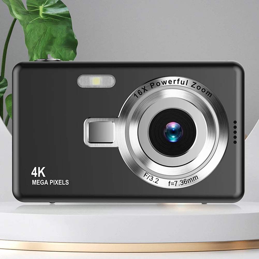 APWIKOGER 4K HD Digital Camera With 16x Zoom Camcorder Vlogging