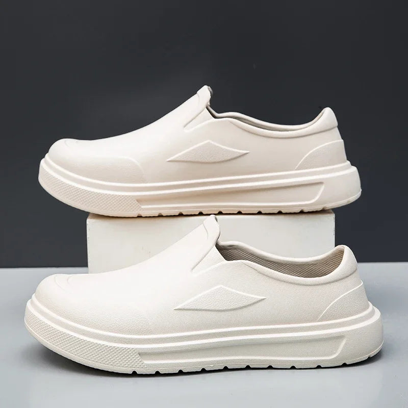 Mens Anti Slip Kitchen Shoes Oil Resistant Work Clogs