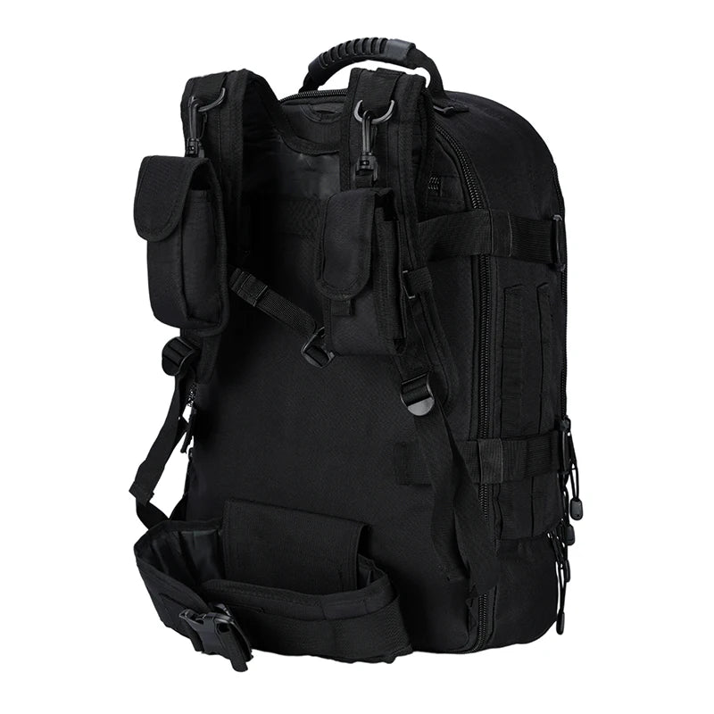 LQARMY 65L Military Tactical MOLLE Backpack Rucksack Outdoors