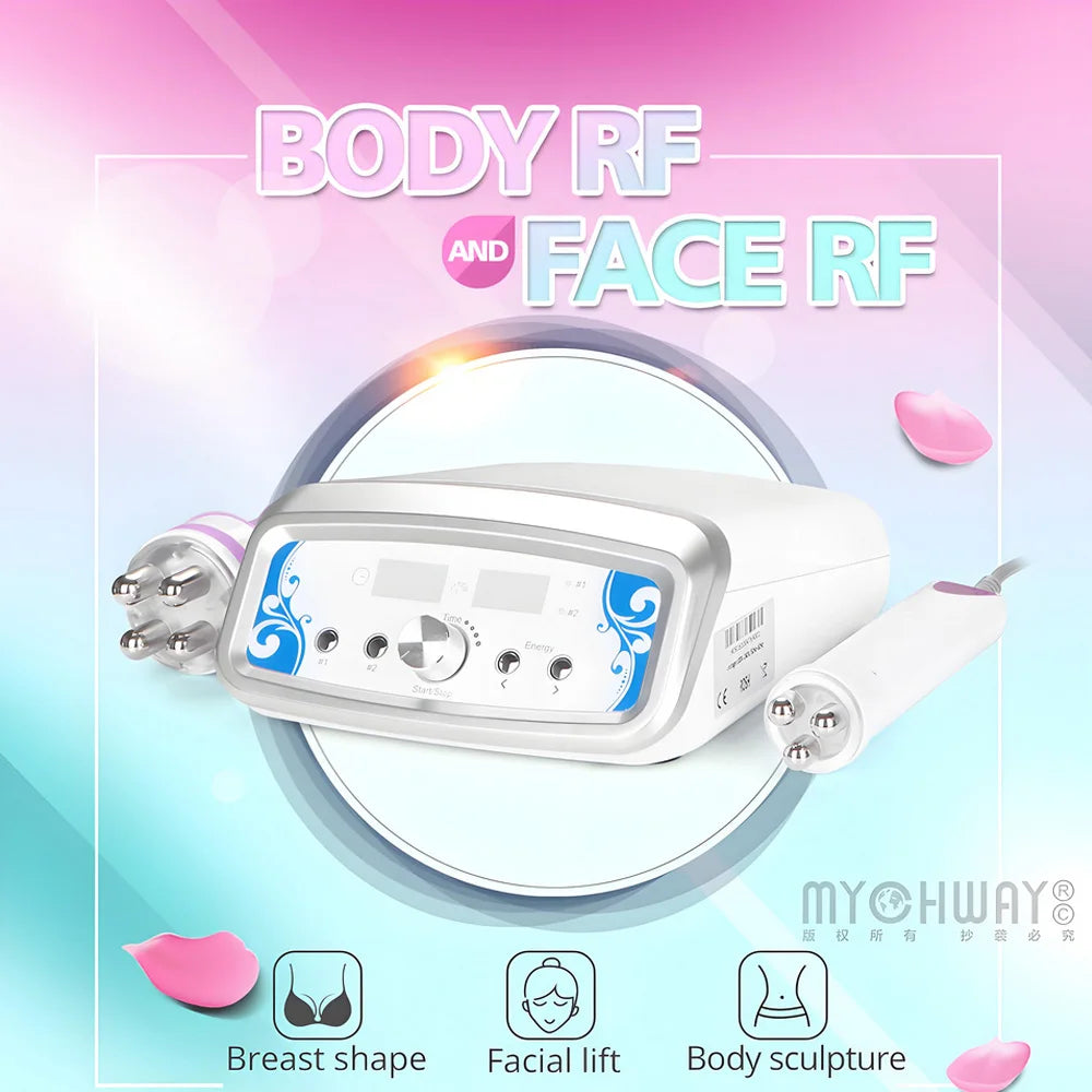 Mychway Mini 2in1 Multipolar Facial Wrinkle Removal Machine