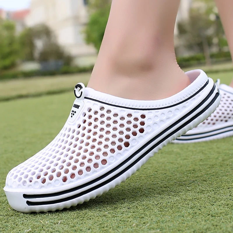 MAEDEF Mens Slippers Outdoor Summer Breathable Sandals