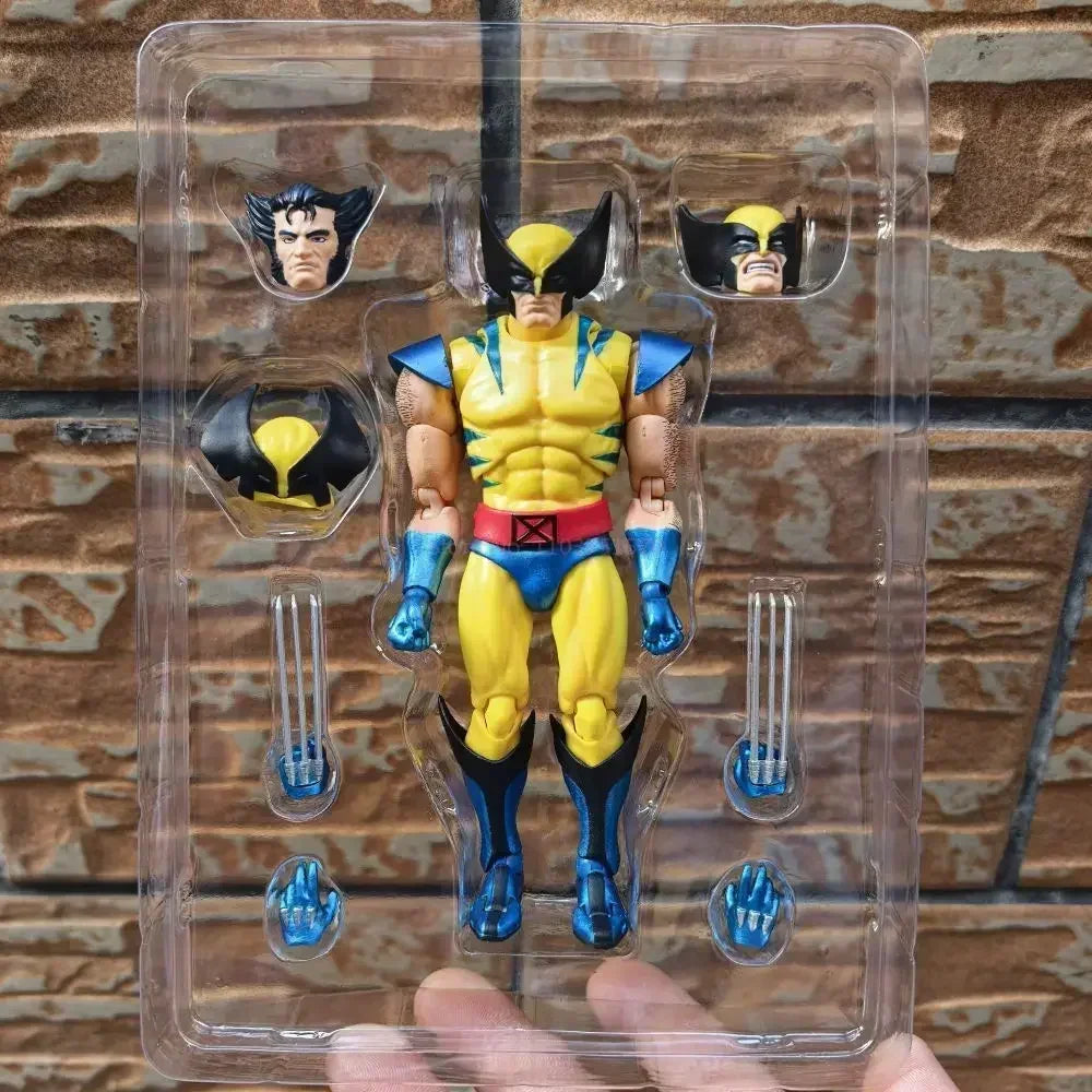 Hot Toys Wolverine Mafex 096 138 Manga Version Logan Battle Figure