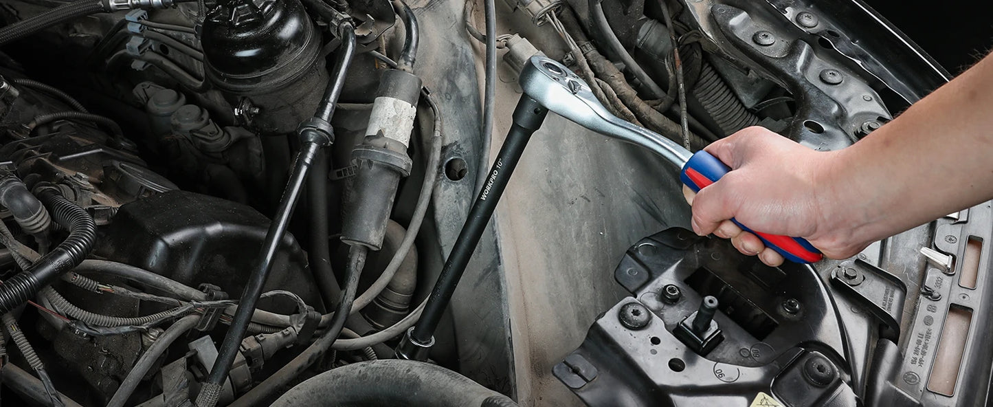 WORKPRO 18Piece Drive Tool Accessory Set With Socket Adapters