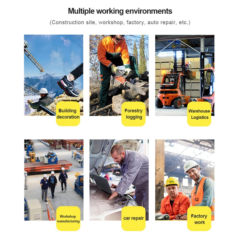 Kankeirr Waterproof Safety Boots Steel Toe AntiPuncture