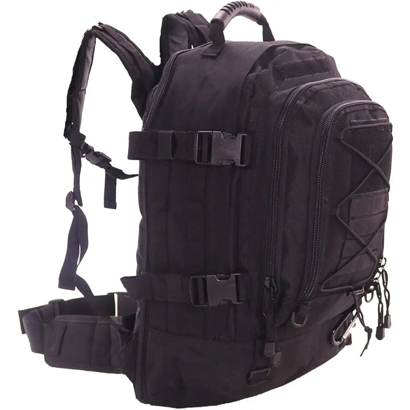 LQARMY 65L Military Tactical MOLLE Backpack Rucksack Outdoors