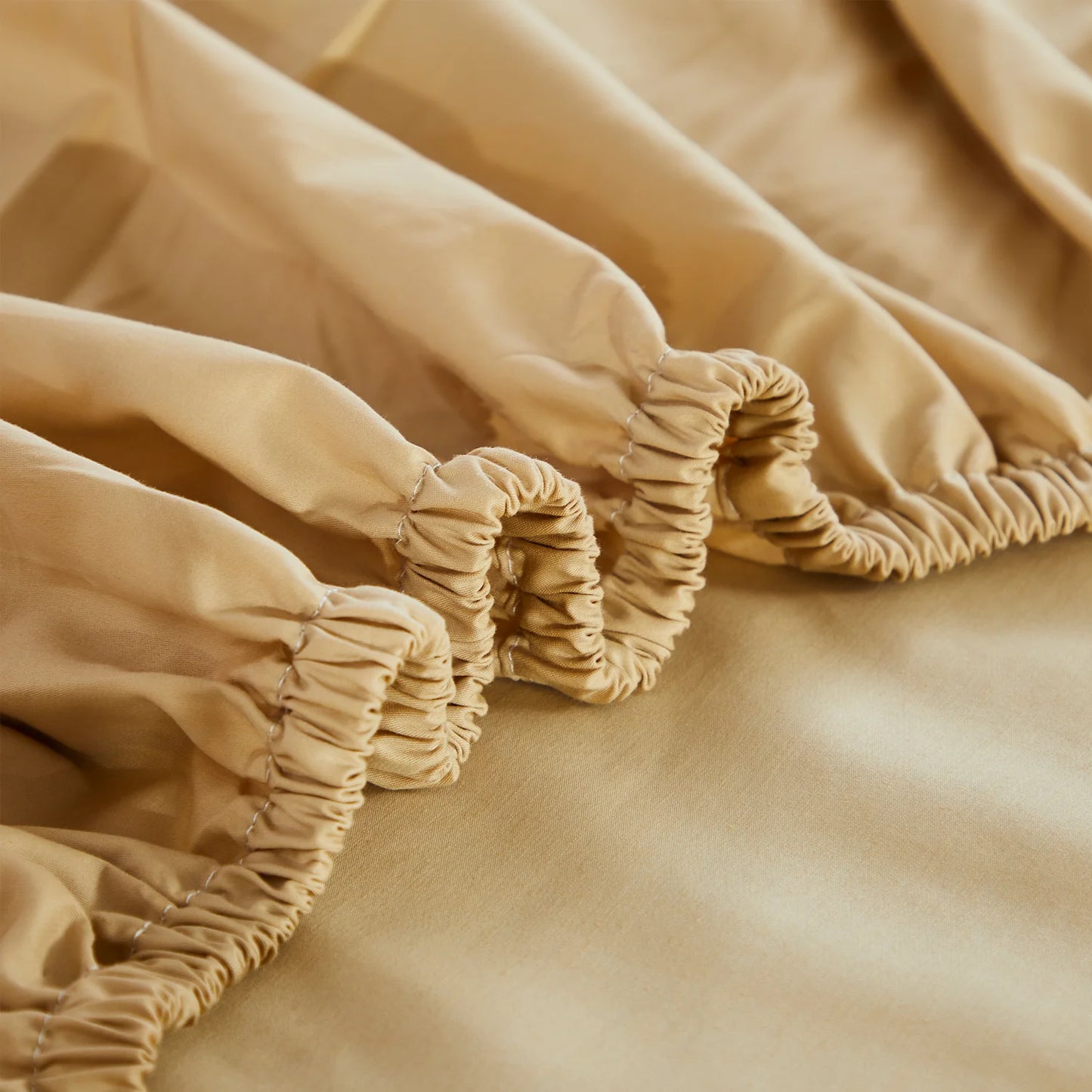 LISSTHERCN Egyptian Cotton Fitted Sheets 3 Piece Set