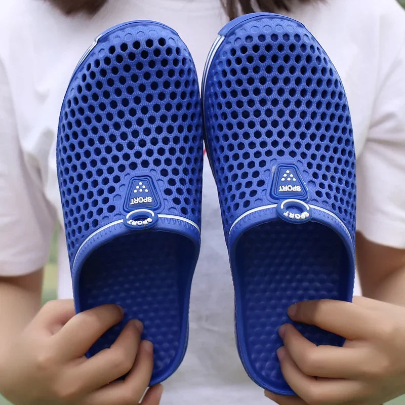 MAEDEF Mens Slippers Outdoor Summer Breathable Sandals