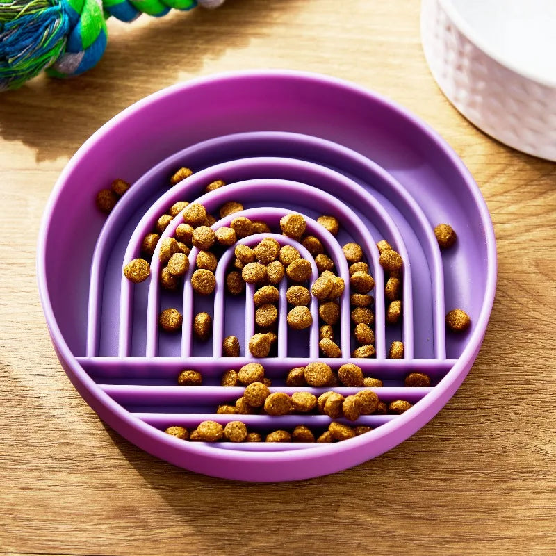 Silicone Slow Feeder Bowl for Pets