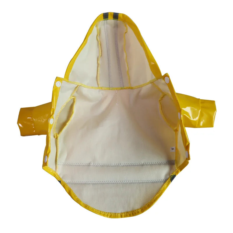 Waterproof Reflective Hooded Raincoat for Dogs and Cats